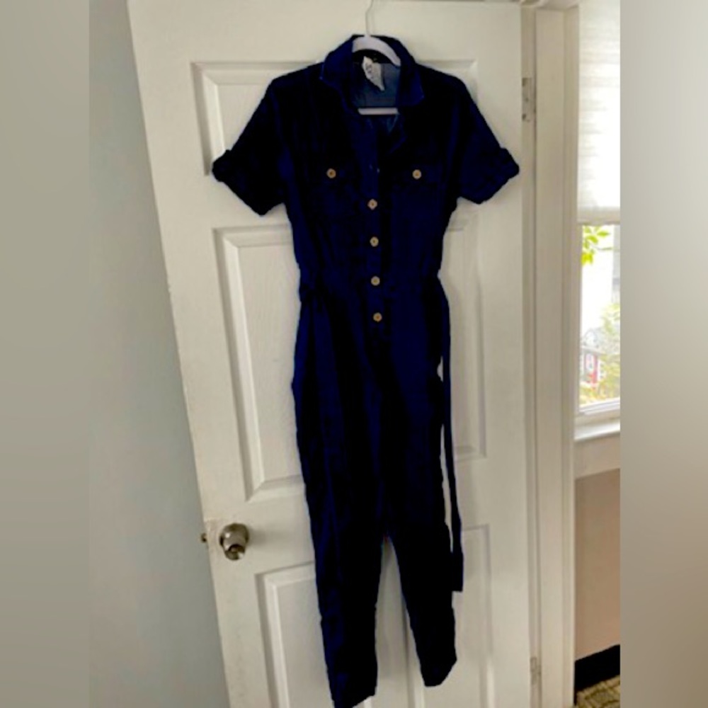 Elegant denim jumpsuit